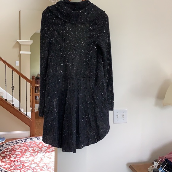 SOFT SURROUNDINGS LONG SEQUIN CARDIGAN - Picture 3 of 3